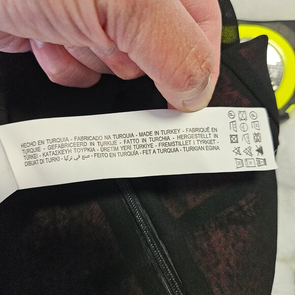 NWT ZARA Mini Dress in red print size m - Picture 15 of 16